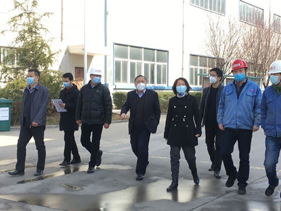 【陜重有限】市國資委巡視員許一雙一行檢查、指導(dǎo)陜重公司疫情防控工作